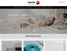 Tablet Screenshot of fagor.com.vn
